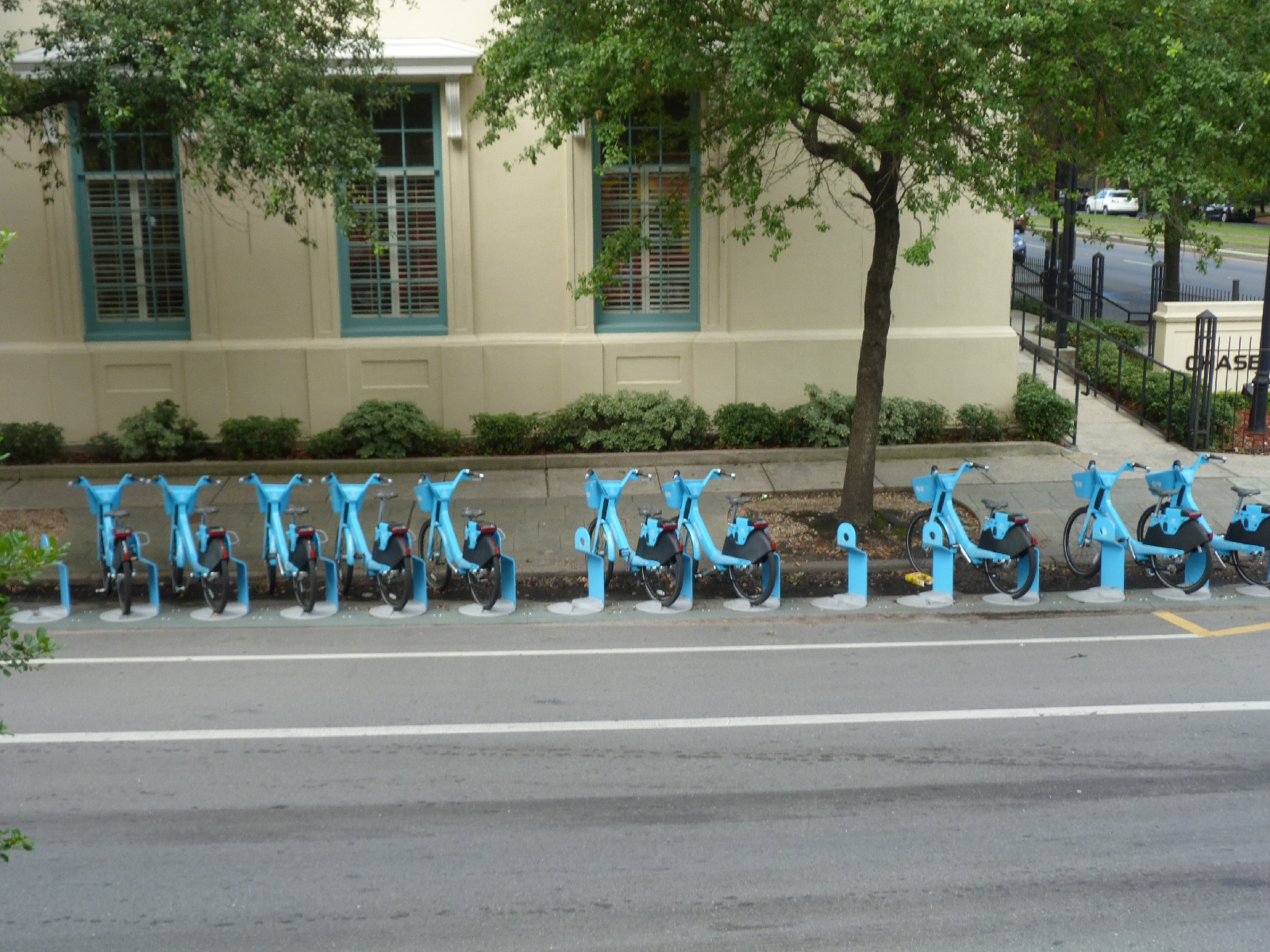 City bikes ready to rent