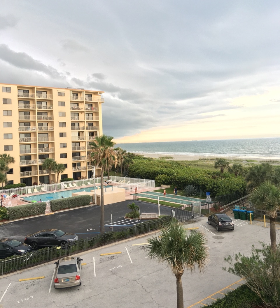 Condo next door from our balcony