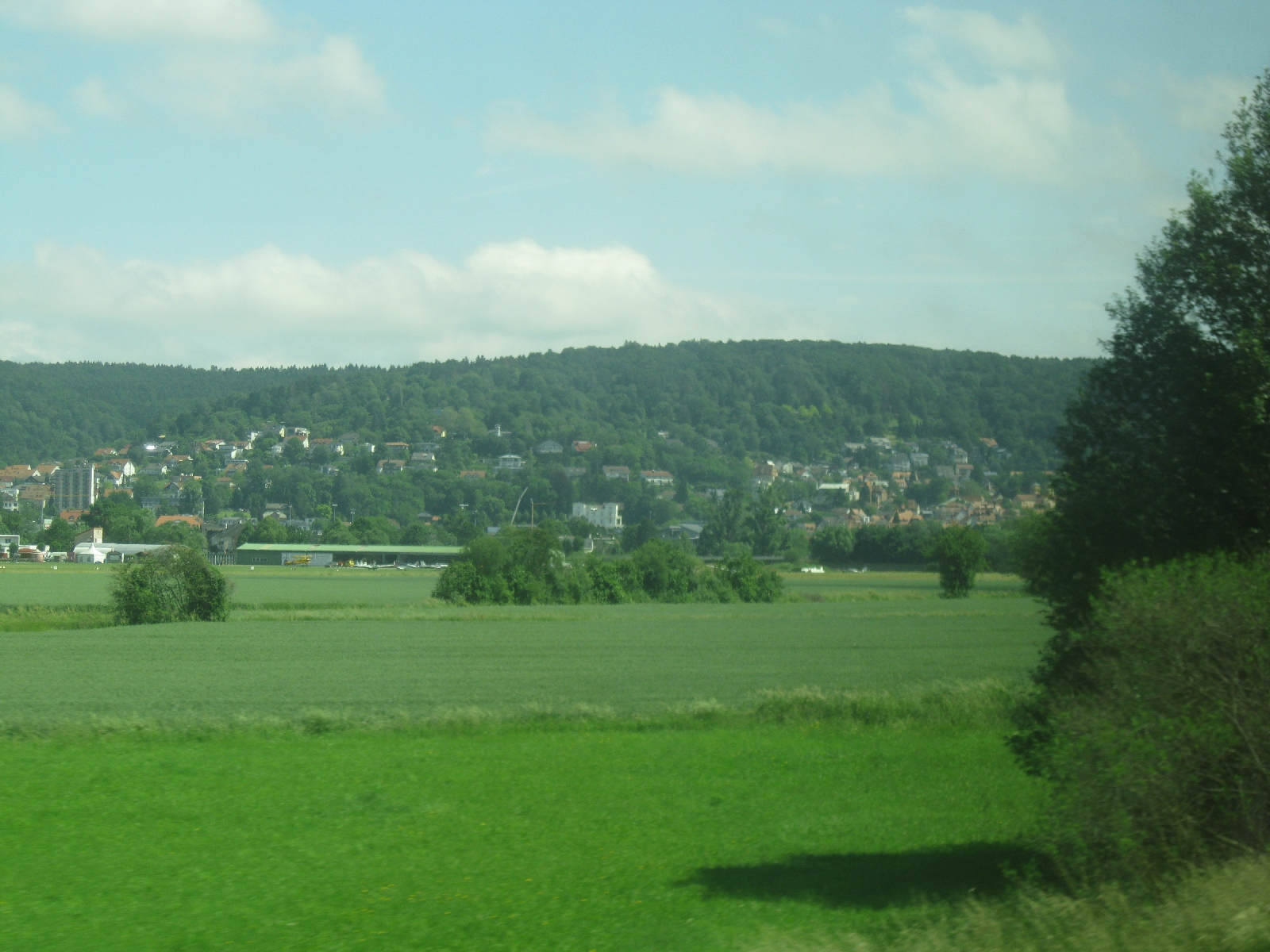 Villages Surrounded by Fields