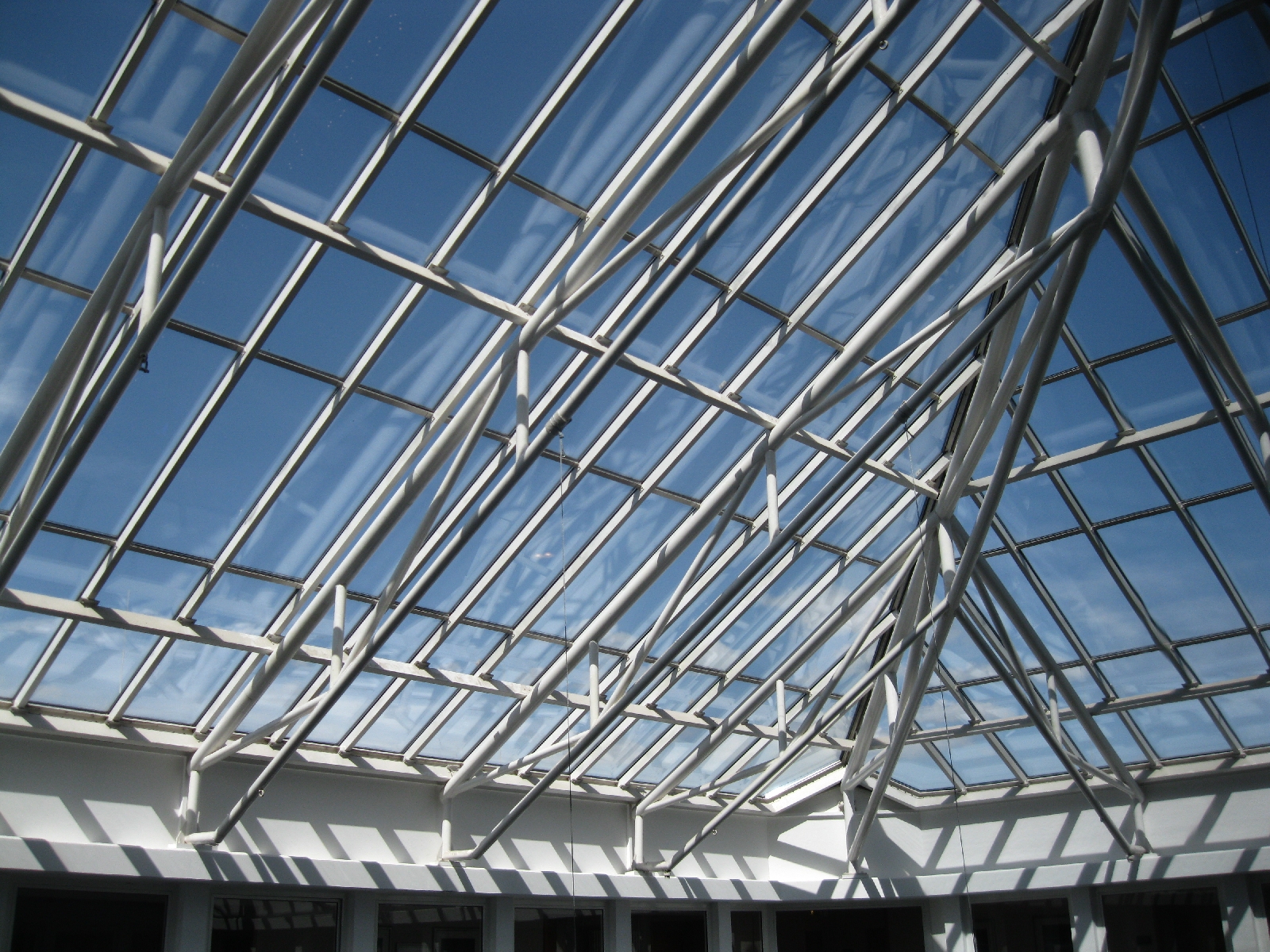 The Crown Plaza Lobby Ceiling