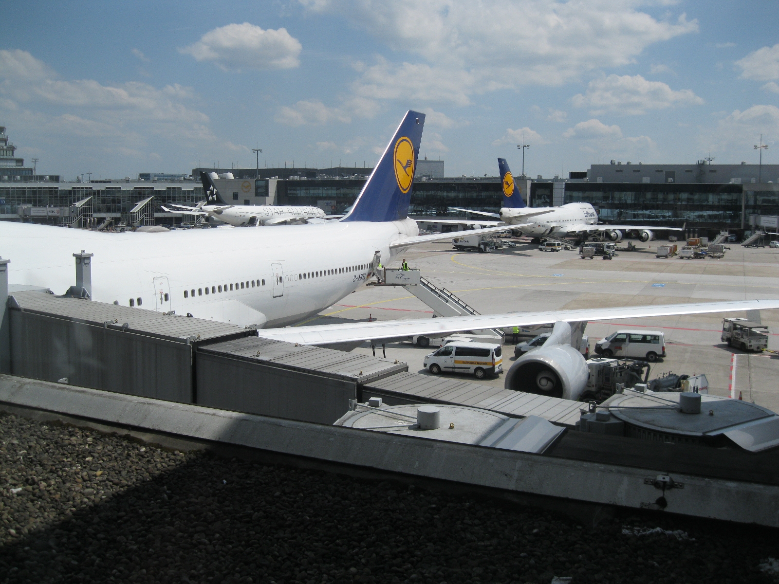 Tired Plane after Atlantic crossing